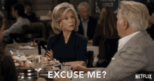 Excuse Me Grace And Frankie GIF - Excuse Me Grace And Frankie Season1 GIFs