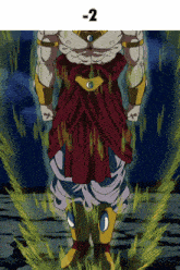 a picture of a cartoon character with the number -2 below it