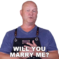 Will You Marry Me Michael Hultquist Sticker - Will You Marry Me Michael Hultquist Chili Pepper Madness Stickers