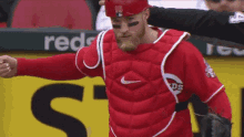 cincinnati reds major league baseball tucker barnhart tuck catcher
