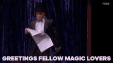 Greetings Fellow Magic Lovers Jeremy GIF