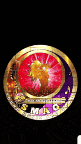 a poster that says ' smg family 2nd anniversary ' on it