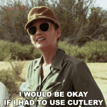 I Would Be Okay If I Had To Use Cutlery Marion Cotillard GIF - I Would Be Okay If I Had To Use Cutlery Marion Cotillard Marianne Beausejour GIFs