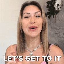 Lets Get To It Tracy Kiss GIF - Lets Get To It Tracy Kiss Lets Get Started GIFs