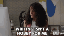 Writing Isnt A Happy For Me Its A Job Profession GIF - Writing Isnt A Happy For Me Its A Job Profession Occupation GIFs