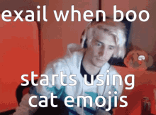 Exail When Boo Starts Using Cat Emojis Exail GIF - Exail When Boo Starts Using Cat Emojis Exail Exail Xqc GIFs