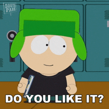 Do You Like It Kyle Broflovski GIF - Do You Like It Kyle Broflovski South Park World Privacy Tour GIFs