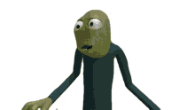 salad fingers huh confused what puzzled