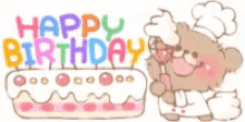 Happy Birthday Bear GIF - Happy Birthday Bear GIFs