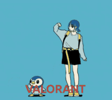 Hop On Val Valorant GIF - Hop On Val Valorant Piplup GIFs