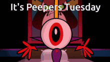 Commander Peepers Tuesday GIF - Commander Peepers Tuesday Wander Over Yonder GIFs