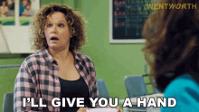 Ill Give You A Hand Rita Connors GIF - Ill Give You A Hand Rita Connors Wentworth GIFs