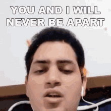 You And I Will Never Be Apart Starmaker GIF - You And I Will Never Be Apart Starmaker From This Moment On Song GIFs