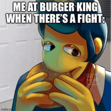 Burger King Awkward Gif GIF - Burger King Awkward Gif Wally GIFs