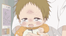 Crying Baby Anime GIF