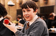 I Dont Know GIF - Harrypotter Neville Shouldershrug GIFs