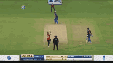 a cricket game is being played between india and the england team