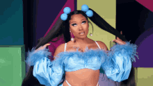 Megan Thee Stallion Cry Baby GIF - Megan Thee Stallion Cry Baby Turning GIFs