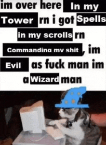 Wizard Cat GIF