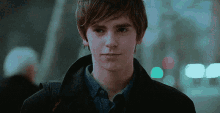 Freddie Highmore The Art Of Getting By GIF - Freddie Highmore The Art Of Getting By GIFs