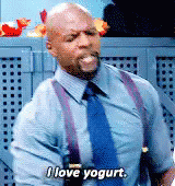 Yogurt Terry Crews GIF - Yogurt Terry Crews I Love Yogurt GIFs