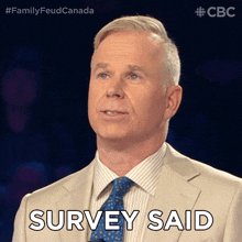 survey said gerry dee family feud canada lets see what people said show the answer