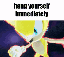 Hang Yourself Sonic GIF - Hang Yourself Hang Sonic GIFs