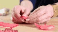 fold paper crafts petals flower