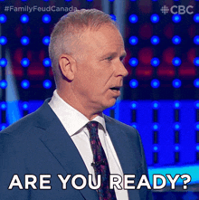 Are You Ready Gerry Dee GIF - Are You Ready Gerry Dee Family Feud Canada GIFs