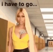 Nicki Minaj Leaving GIF - Nicki Minaj Leaving Bye GIFs