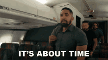 Its About Time Ray Perry GIF - Its About Time Ray Perry Seal Team GIFs