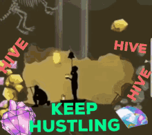 Hive Hustler Hive Hustling GIF - Hive Hustler Hive Hustling Keep Hustling GIFs