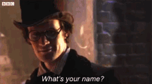 Doctor Who Matt Smith GIF - Doctor Who Matt Smith Whats Your Name GIFs
