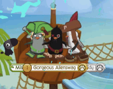 Pirate Animal Jam GIF - Pirate Animal Jam Gak Gang GIFs