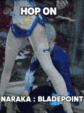 Naraka Bladepoint Hop On GIF - Naraka Bladepoint Naraka Hop On GIFs