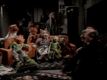 muppets muppet show singing choir living room