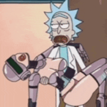 Rick And Morty Rick Sanchez GIF - Rick And Morty Rick Sanchez Robot GIFs