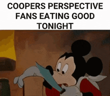 Cooper'S Persepctive Eating Good GIF
