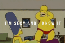 Homer Simpson Im Sexy GIF - Homer Simpson Im Sexy I Know It GIFs