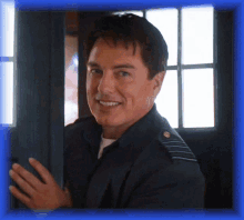 Doctor Who Captain Jack And Graham GIF - Doctor Who Captain Jack And Graham Hey Silver Fox GIFs