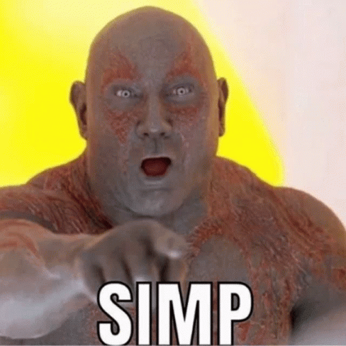 Simp Meme GIF - Simp Meme Pointing - Discover & Share GIFs