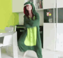gangnam style dancing girl alligator onesie