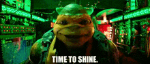 Tmnt Time To Shine GIF - Tmnt Time To Shine Michelangelo GIFs