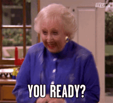 you ready ready to go excited doris roberts marie barone