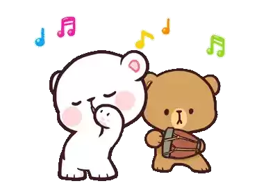 Milk Mocha Bear Dance Sticker - Milk Mocha Bear Dance Music Stickers