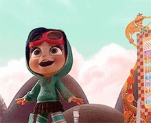 Vaneloppe Wreck It Ralph GIF - Vaneloppe Wreck It Ralph Excited GIFs