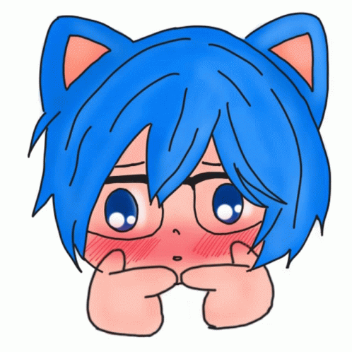 chibi anime cat boy