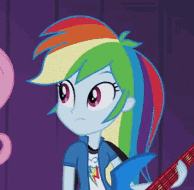 mlp equestria girls rainbow dash
