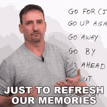 Just To Refresh Our Memories Adam GIF - Just To Refresh Our Memories Adam Engvid GIFs
