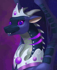 Dragon Queen Dragon Hypnotism GIF